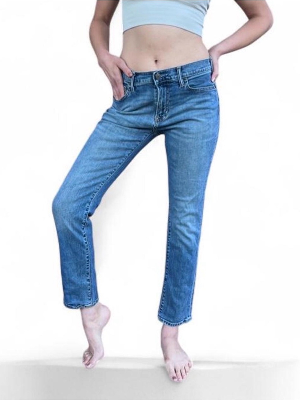 Abercrombie & Fitch Men’s Slim Straight Stretch Jeans 30x30